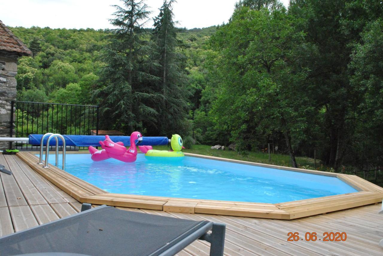 Alberguiere - Piscine Chauffee - Plancha - Barbecue Sainte-Croix-Vallee-Francaise Exterior foto