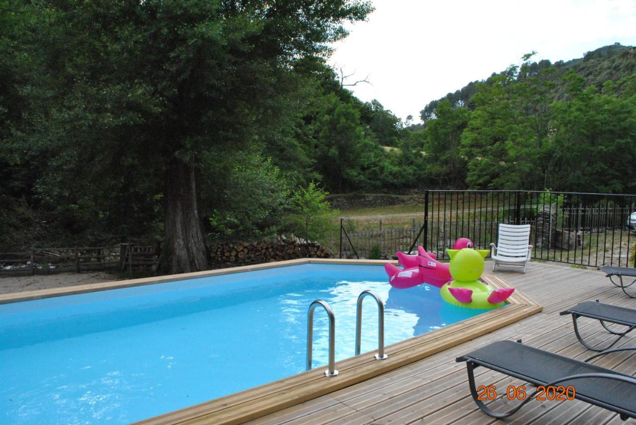 Alberguiere - Piscine Chauffee - Plancha - Barbecue Sainte-Croix-Vallee-Francaise Exterior foto
